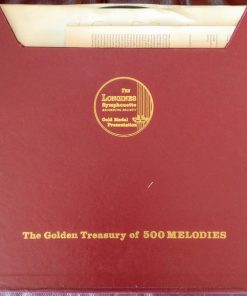Alternative view of The Longines Symphonette - The Golden Treasury Of 500 Melodies (10xLP, Comp + Box) (Mint (M))