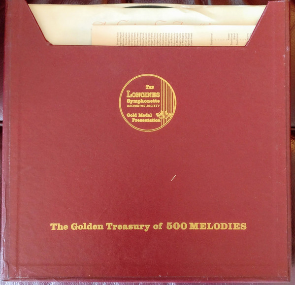 The Longines Symphonette - The Golden Treasury Of 500 Melodies (10xLP, Comp + Box) (Mint (M)) - Image 2