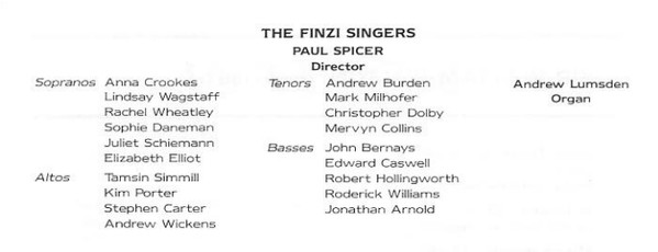 Sir William Walton, The Finzi Singers, Andrew Lumsden, Paul Spicer - Choral Works (CD, Album) (Near Mint (NM or M-)) - Image 5