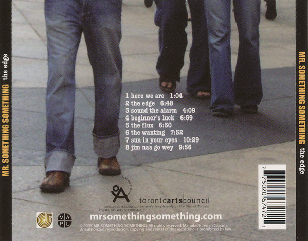 Mr. Something Something - The Edge (CD, Album) (Mint (M)) - Image 2