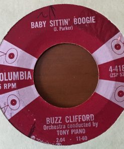 Buzz Clifford - Baby Sittin' Boogie (7", Single) (Near Mint (NM or M-))