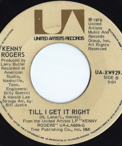 Alternative view of Kenny Rogers - Lucille  (7", Single) (Near Mint (NM or M-))