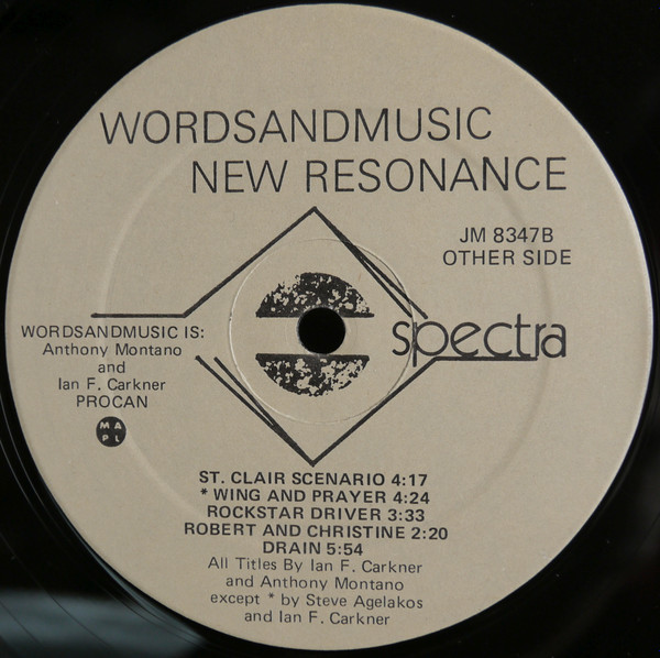 WORDSANDMUSIC - New Resonance (LP, Album) (Mint (M)) - Image 4