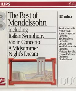 Felix Mendelssohn-Bartholdy - The Best Of Mendelssohn (Including Italian Symphony / Violin Concerto / A Midsummer Night's Dream) (2xCD, Comp) (Near Mint (NM or M-))