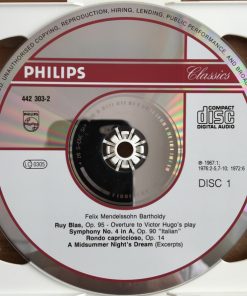 Felix Mendelssohn-Bartholdy - The Best Of Mendelssohn (Including Italian Symphony / Violin Concerto / A Midsummer Night's Dream) (2xCD, Comp) (Near Mint (NM or M-)) - Image 3