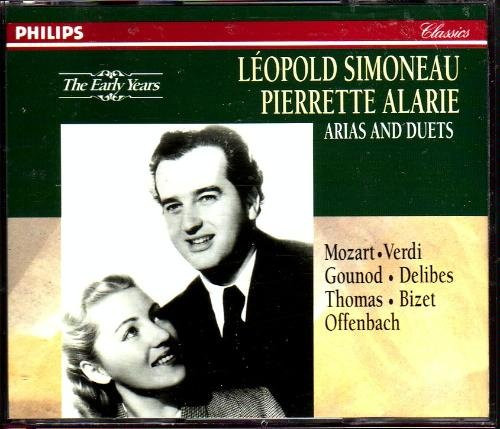 Leopold Simoneau, Pierrette Alarie - Arias And Duets - The Early Years (2xCD, Comp) (Near Mint (NM or M-))