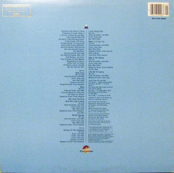 Mountain - Go For Your Life (LP, Album) (Mint (M)) - Image 2