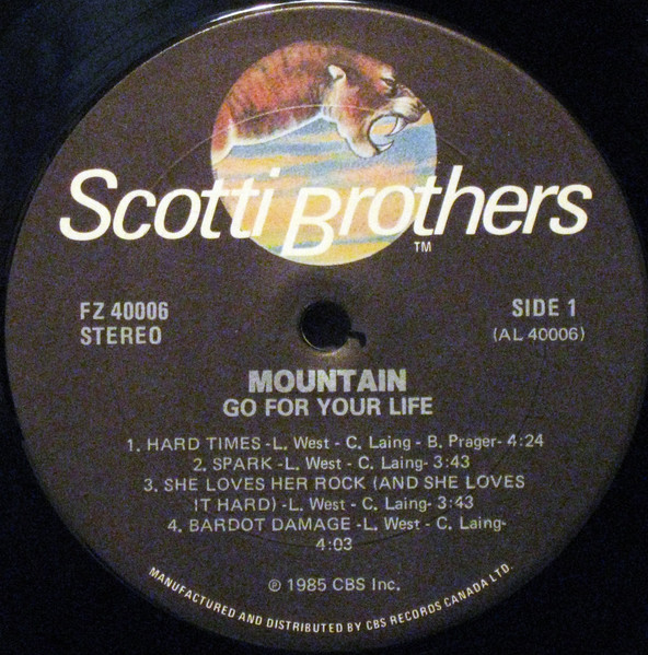 Mountain - Go For Your Life (LP, Album) (Mint (M)) - Image 3