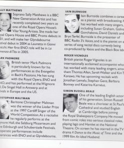 Sally Matthews, Iain Burnside, Mark Padmore, Christopher Maltman, Roger Vignoles, Simon Russell Beale, Anne Allen - The Pity Of War Songs And Poems Of Wartime Suffering (CD, Comp) (Near Mint (NM or M-)) - Image 5