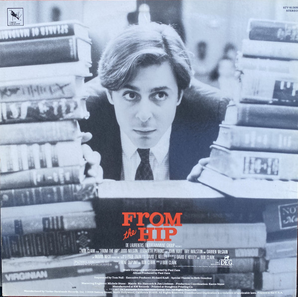 Paul Zaza - From The Hip Original Motion Picture Soundtrack (LP, Album) (Mint (M)) - Image 2