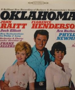 John Raitt, Florence Henderson, Jack Elliott (5), Ara Berberian, Phyllis Newman, Franz Allers - Oklahoma! (LP, Album, RE) (Mint (M))