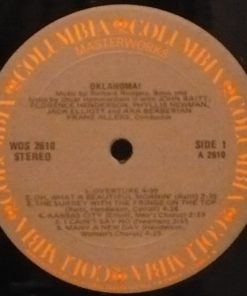 Alternative view of John Raitt, Florence Henderson, Jack Elliott (5), Ara Berberian, Phyllis Newman, Franz Allers - Oklahoma! (LP, Album, RE) (Mint (M))