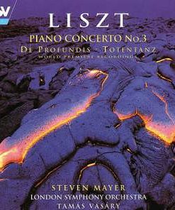 Franz Liszt, Steven Mayer, London Symphony Orchestra, Tamás Vásáry - Piano Concerto #3 / De Profundis / Totentanz (CD, Album) (Near Mint (NM or M-))