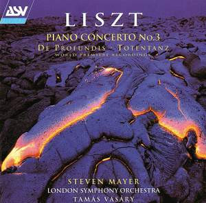 Franz Liszt, Steven Mayer, London Symphony Orchestra, Tamás Vásáry - Piano Concerto #3 / De Profundis / Totentanz (CD, Album) (Near Mint (NM or M-))