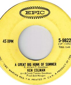 Ken Colman - Great Big Hunk of Summer (7") (Near Mint (NM or M-))
