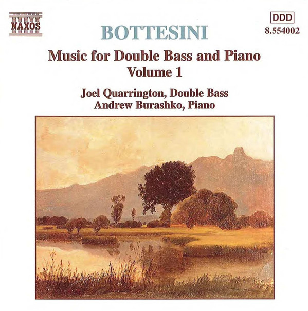 Giovanni Bottesini, Andrew Burashko, Joel Quarrington - Music For Double Bass & Piano, Vol. 1 (CD) (Near Mint (NM or M-))