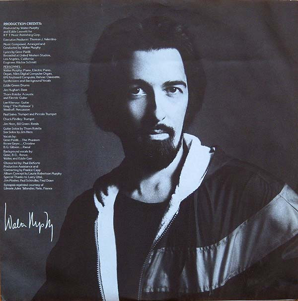 Walter Murphy - Phantom Of The Opera (LP, Album, PRC) (Mint (M)) - Image 2