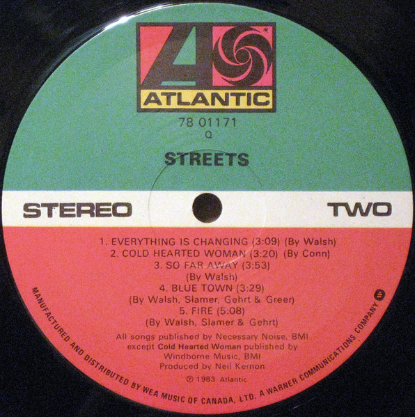 Streets (2) - 1st (LP, Album) (Mint (M)) - Image 4