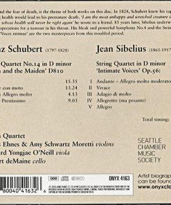 Alternative view of Franz Schubert, Jean Sibelius, Ehnes Quartet - String Quartet No. 14 'Death And The Maiden' / String Quartet Op. 56 'Intimate Voices' (CD) (Mint (M))