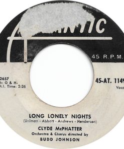 Clyde McPhatter - Long Lonely Nights / Heartaches (7", Single) (Very Good (VG))