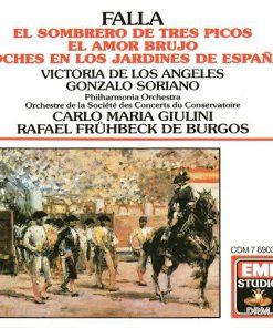 Manuel De Falla  / Carlo Maria Giulini / Philharmonia Orchestra / Orchestre De La Société Des Concerts Du Conservatoire, Rafael Frühbeck De Burgos - El Sombrero De Tres Picos .  El Amor Brujo . Noches En Los Jardines De España (CD, Comp, RM) (Near Mint (NM or M-))