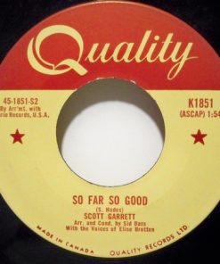 Alternative view of Scott Garrett (4) - A House Of Love / So Far So Good (7", Single) (Very Good Plus (VG+))