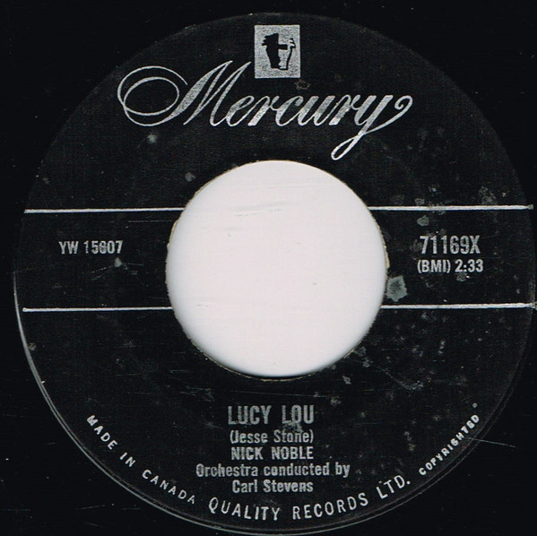 Nick Noble - Moonlight Swim / Lucy Lou (7", Single) (Near Mint (NM or M-)) - Image 2