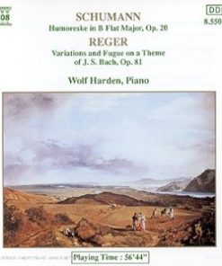 Robert Schumann, Max Reger - Wolf Harden - Humoreske In B Flat Major, Op. 20 / Variations And Fugue On A Theme Of J.S. Bach Op. 81 (CD) (Near Mint (NM or M-))