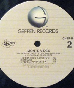 Monte Video & The Cassettes - Monte Vidéo (LP, MiniAlbum) (Mint (M)) - Image 4