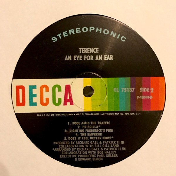 Terence (6) - An Eye For An Ear (LP, Album) (Mint (M)) - Image 4