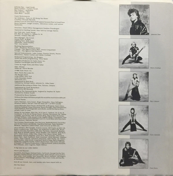 Honeymoon Suite - The Big Prize (LP, Album, DMM) (Mint (M)) - Image 5