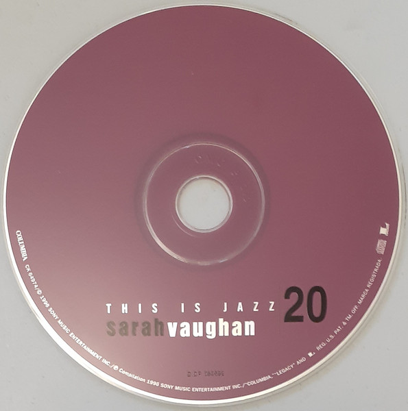Sarah Vaughan - This Is Jazz (CD, Comp) (Near Mint (NM or M-)) - Image 3