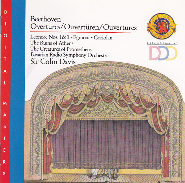 Beethoven*, Sir Colin Davis, Bavarian Radio Symphony Orchestra* - Overtures (CD, Album) (Near Mint (NM or M-))