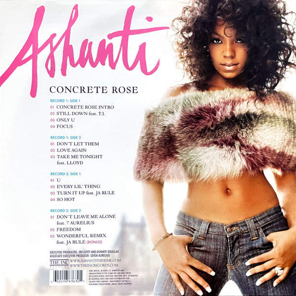 Ashanti - Concrete Rose (2xLP, Album) (Near Mint (NM or M-)) - Image 2