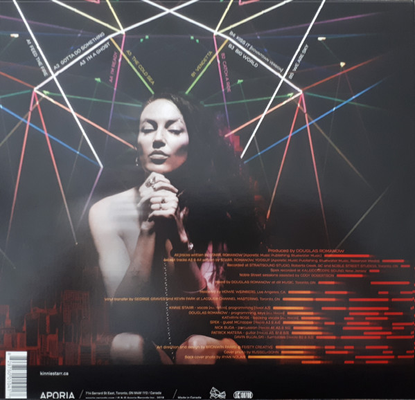 Kinnie Starr - Feed The Fire (LP, Album) (Near Mint (NM or M-)) - Image 2