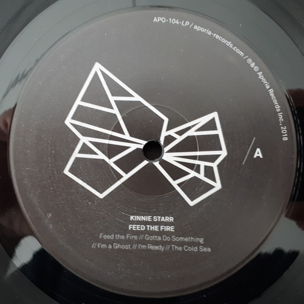 Kinnie Starr - Feed The Fire (LP, Album) (Near Mint (NM or M-)) - Image 3