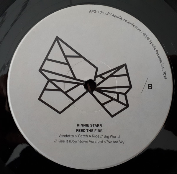 Kinnie Starr - Feed The Fire (LP, Album) (Near Mint (NM or M-)) - Image 4