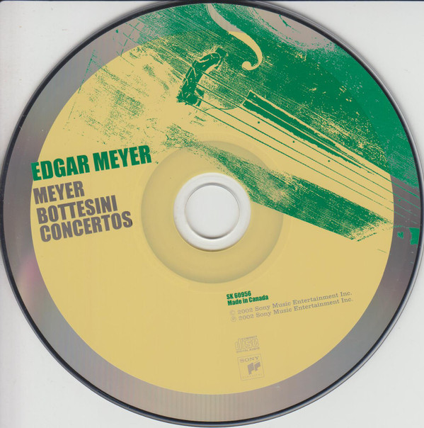 Edgar Meyer with Joshua Bell & Yo-Yo Ma, The Saint Paul Chamber Orchestra, Hugh Wolff - Meyer - Bottesini: Concertos (CD, Album) (Near Mint (NM or M-)) - Image 3