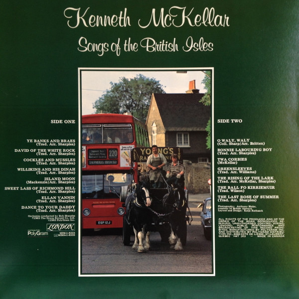 Kenneth McKellar - Songs Of The British Isles (LP, Album, RE) (Mint (M)) - Image 2