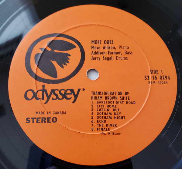 Mose Allison - Mose Goes (LP, Album, RE) (Near Mint (NM or M-)) - Image 3