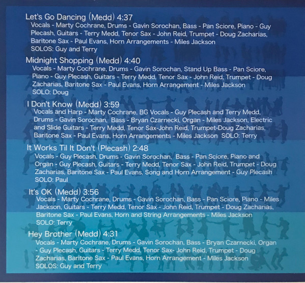 The Bluesland Horn Band - Let's Go Dancing (CD, Album) (Mint (M)) - Image 2
