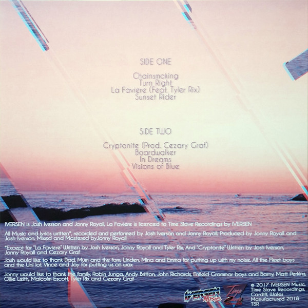 Iversen (3) - La Favière (12", EP, Ltd, Pin) (Near Mint (NM or M-)) - Image 2