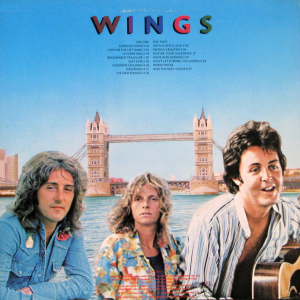 Wings (2) - London Town (LP, Album) (Mint (M)) - Image 2