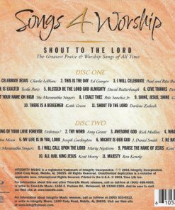Alternative view of Various - Songs 4 Worship: Shout To The Lord. The Greatest Praise & Worship Songs Of All Time. (2xCD, Comp) (Mint (M))