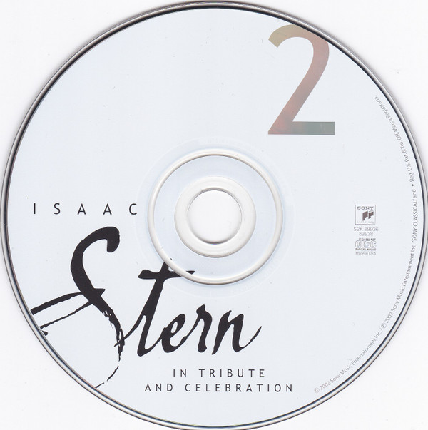 Isaac Stern - In Tribute And Celebration (2xCD) (Mint (M)) - Image 4