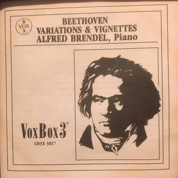 Beethoven* – Alfred Brendel - Variations & Vignettes For Piano (3xCD, Comp, RE, RM) (Mint (M)) - Image 4
