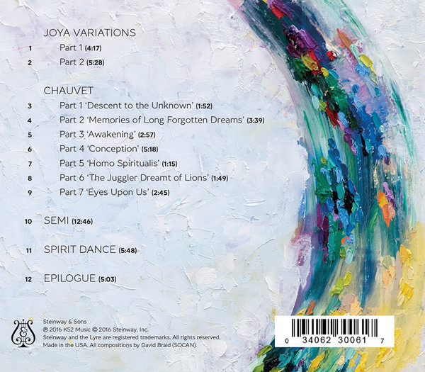David Braid + Epoque String Quartet* - Flow (CD, Album) (Near Mint (NM or M-)) - Image 2
