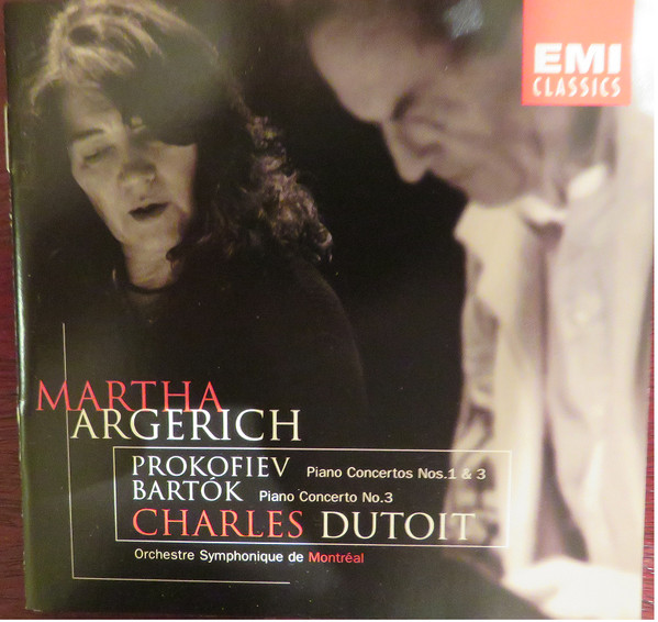 Prokofiev* / Bartók* - Martha Argerich, Orchestre Symphonique De Montréal*, Charles Dutoit - Piano Concertos Nos.1 & 3 / Piano Concerto No.3 (CD, Album) (Near Mint (NM or M-))
