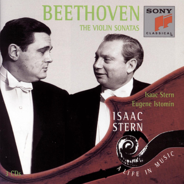 Beethoven*, Isaac Stern, Eugene Istomin - The Violin Sonatas (3xCD, Comp, RE, RM, SBM) (Near Mint (NM or M-))
