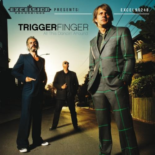 Triggerfinger - All This Dancin' Around (LP, Album, Blu + CD, Album) (Near Mint (NM or M-))